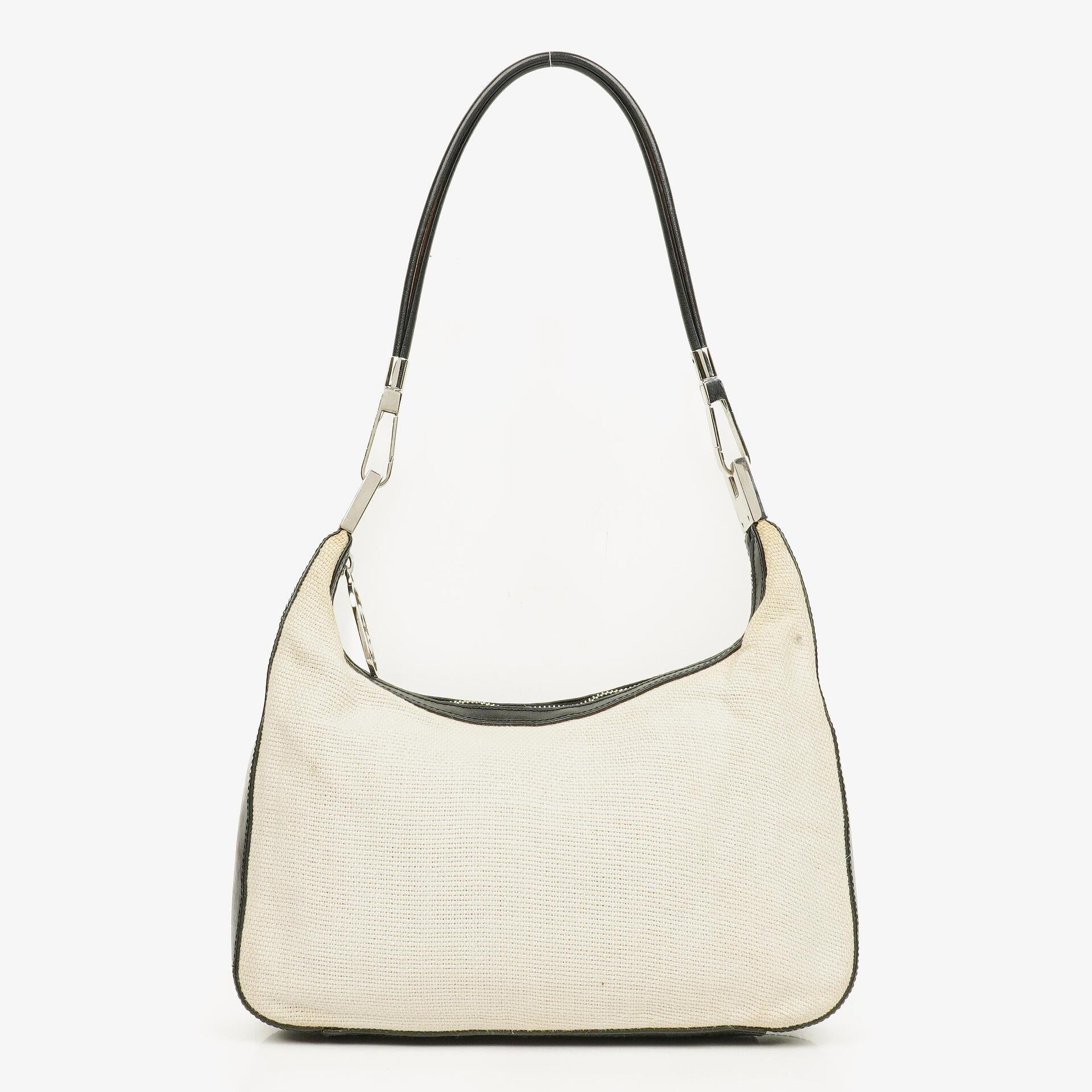 Gucci GG Schulter-Hobo aus zweifarbigem Gewebe
