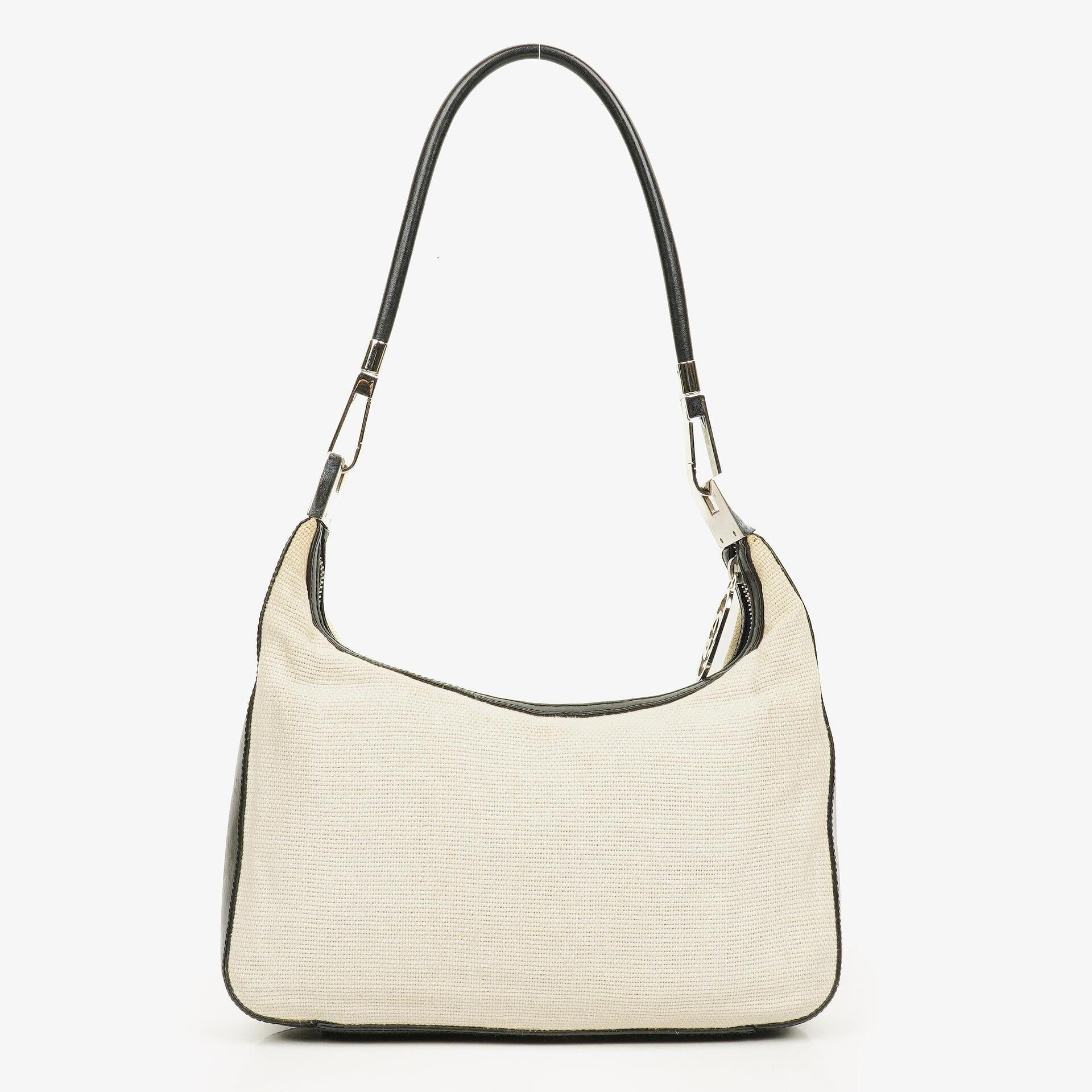 Gucci GG Schulter-Hobo aus zweifarbigem Gewebe