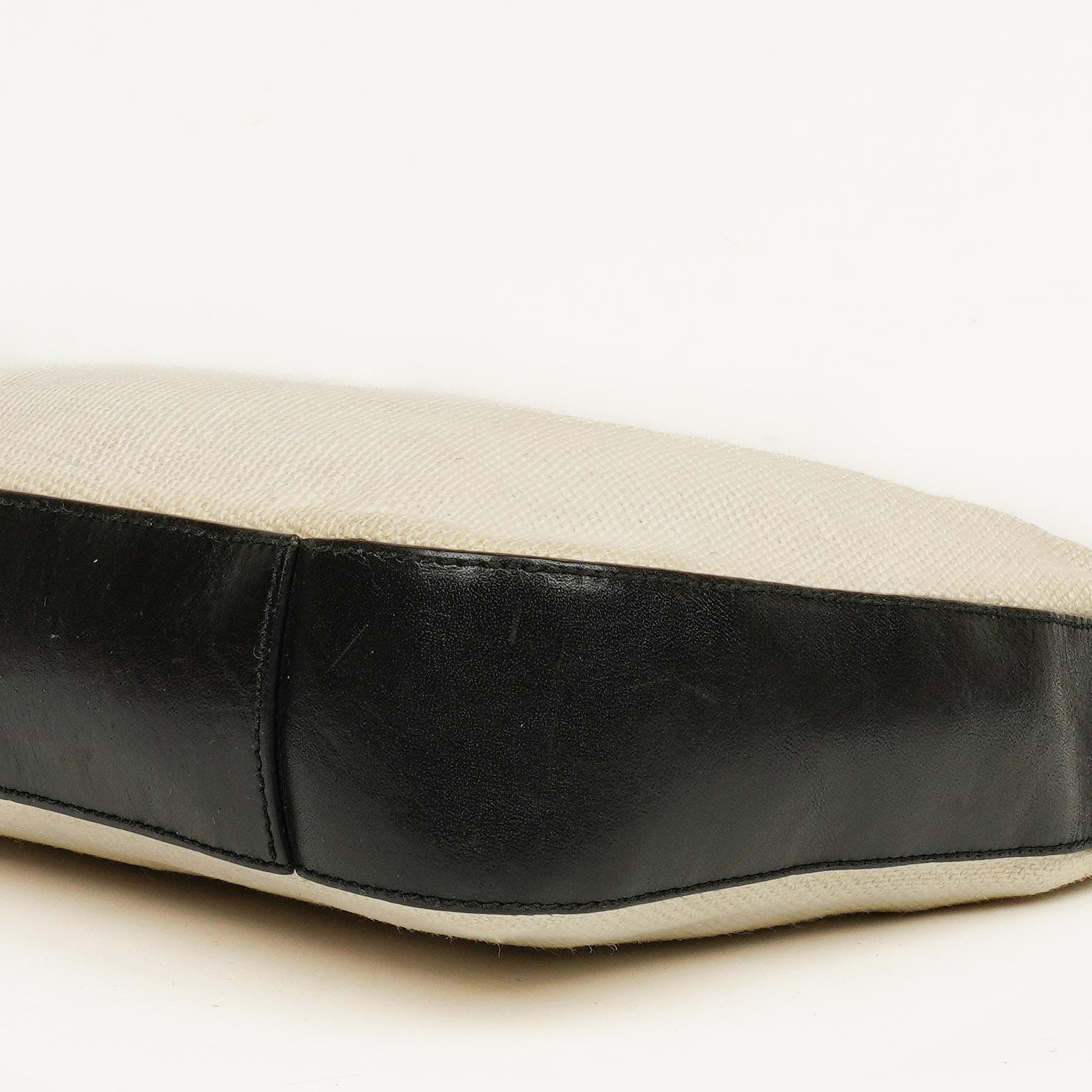 Gucci GG Schulter-Hobo aus zweifarbigem Gewebe