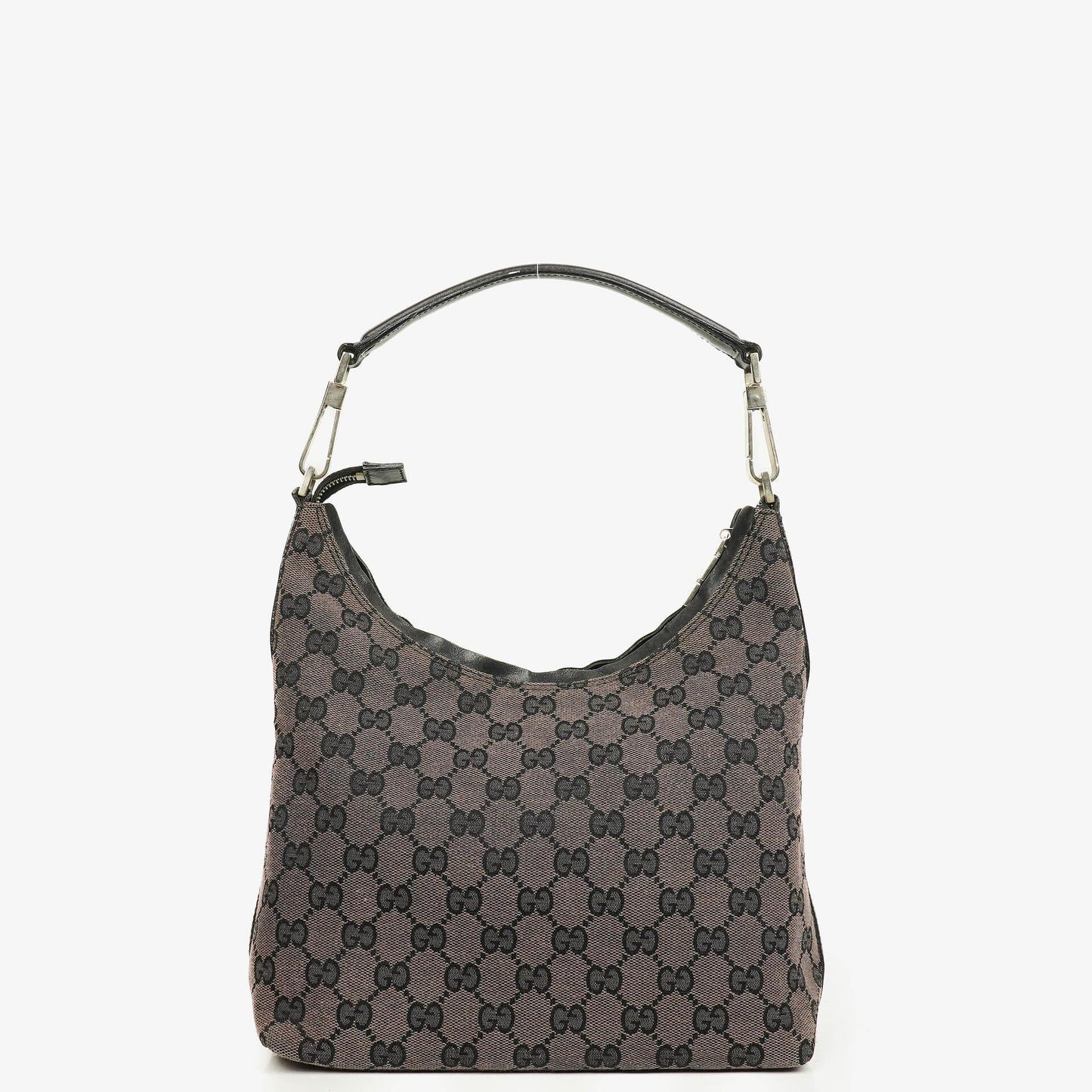 Gucci Schulter-Hobo-Tasche aus GG Canvas und Leder