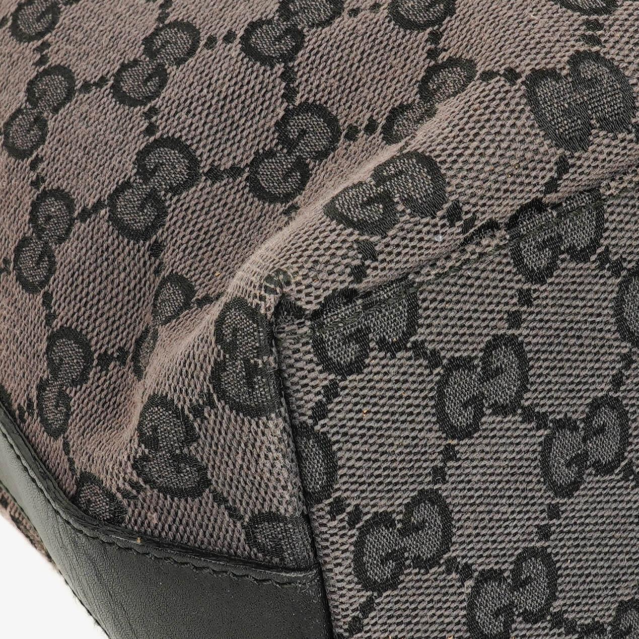 Gucci Schulter-Hobo-Tasche aus GG Canvas und Leder