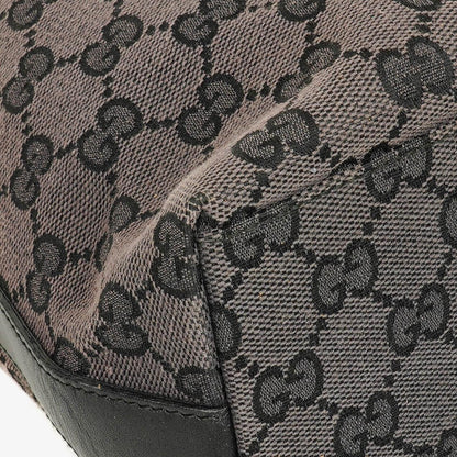 Gucci Schulter-Hobo-Tasche aus GG Canvas und Leder