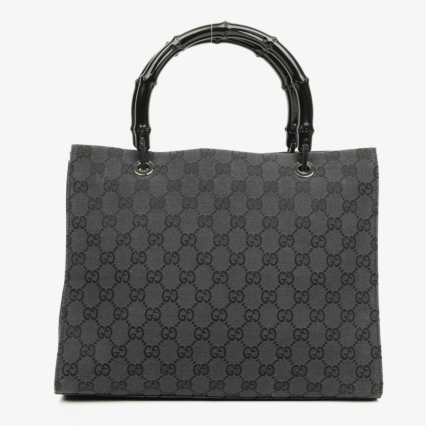 Gucci Tote Tasche aus GG Canvas mit Bambus-Top-Handle