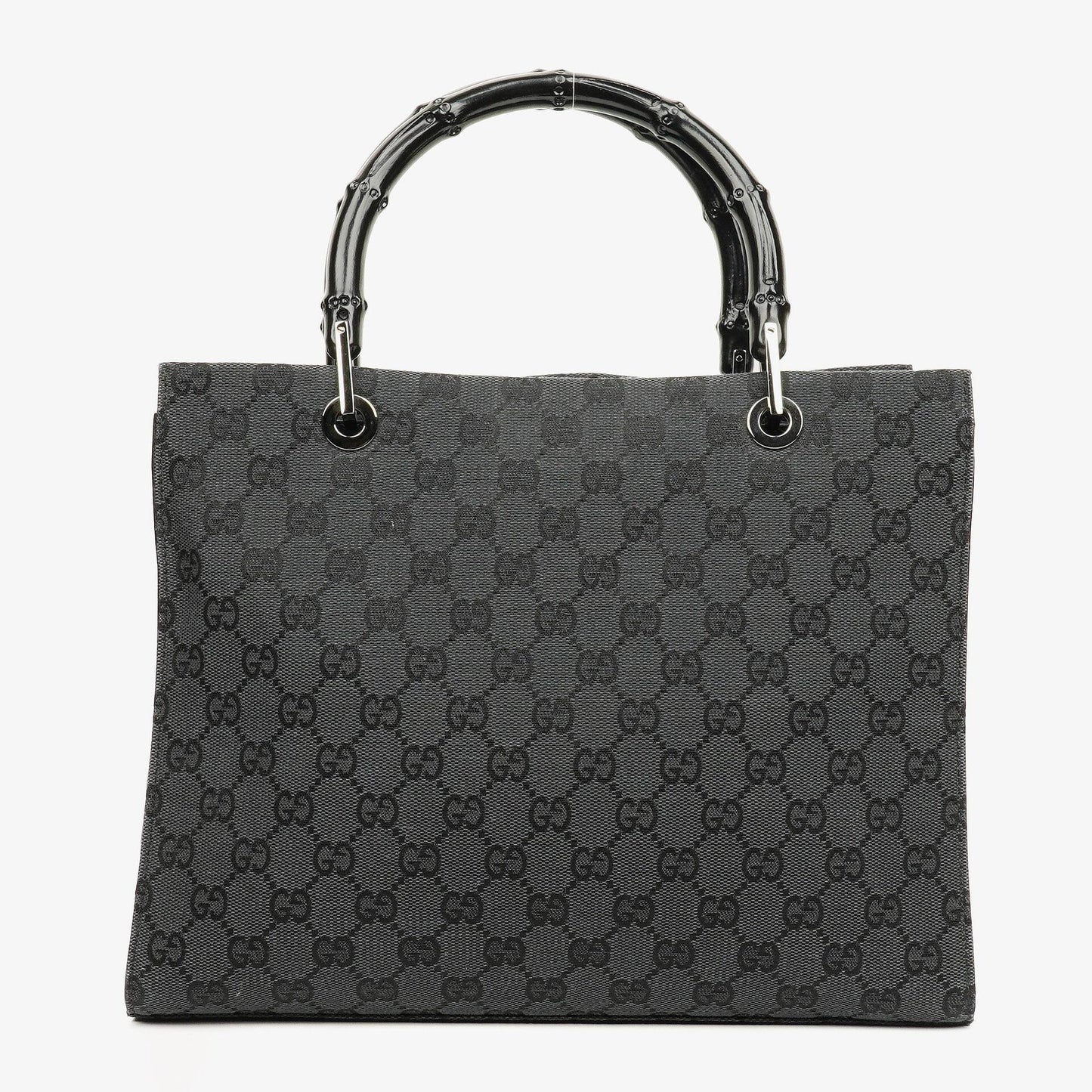 Gucci Tote Tasche aus GG Canvas mit Bambus-Top-Handle