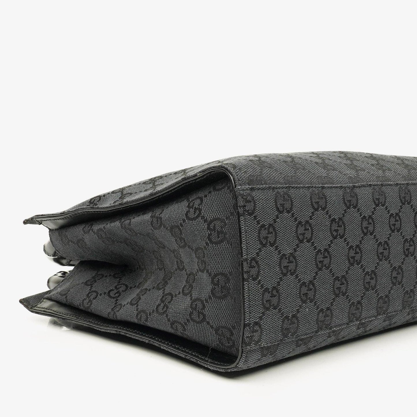 Gucci Tote Tasche aus GG Canvas mit Bambus-Top-Handle