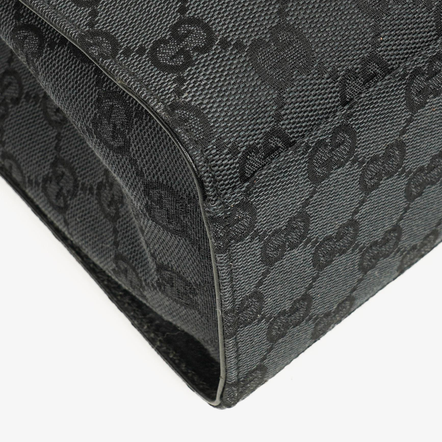 Gucci Tote Tasche aus GG Canvas mit Bambus-Top-Handle