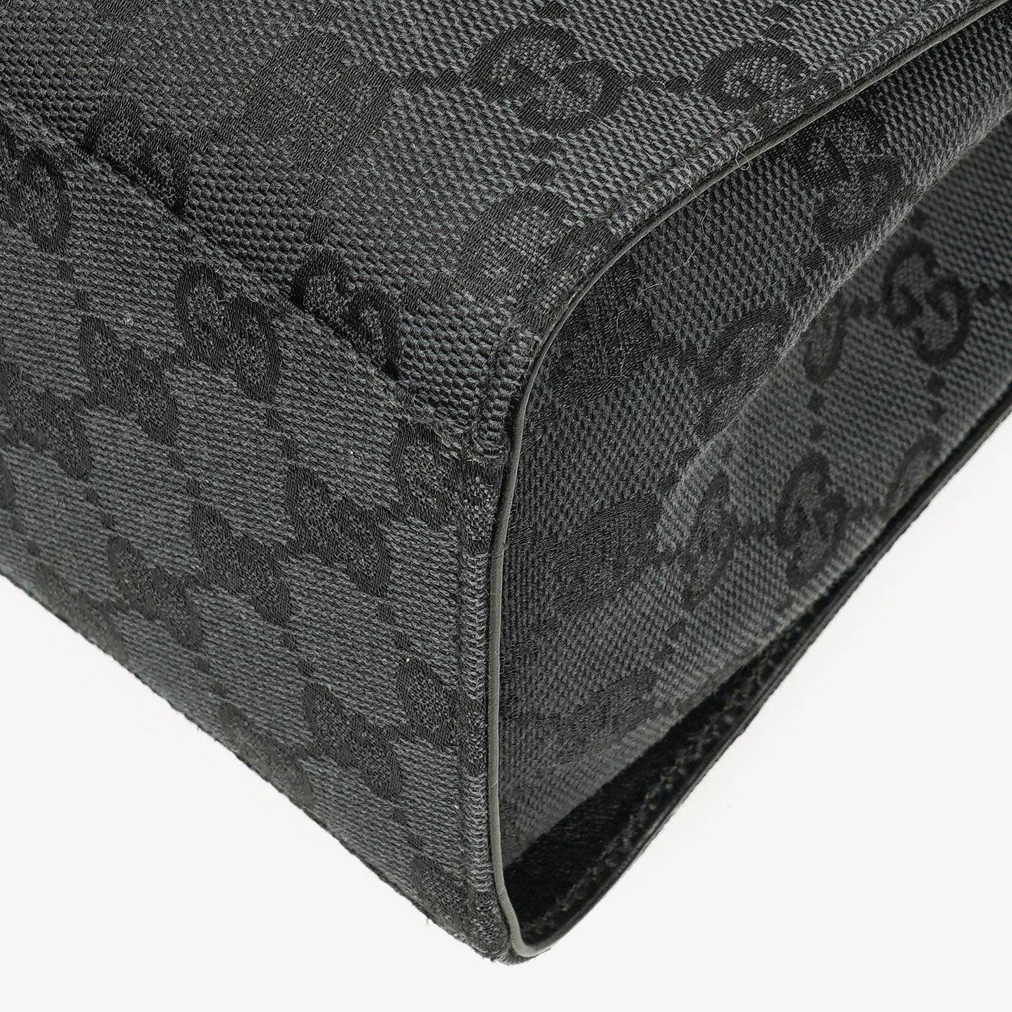 Gucci Tote Tasche aus GG Canvas mit Bambus-Top-Handle