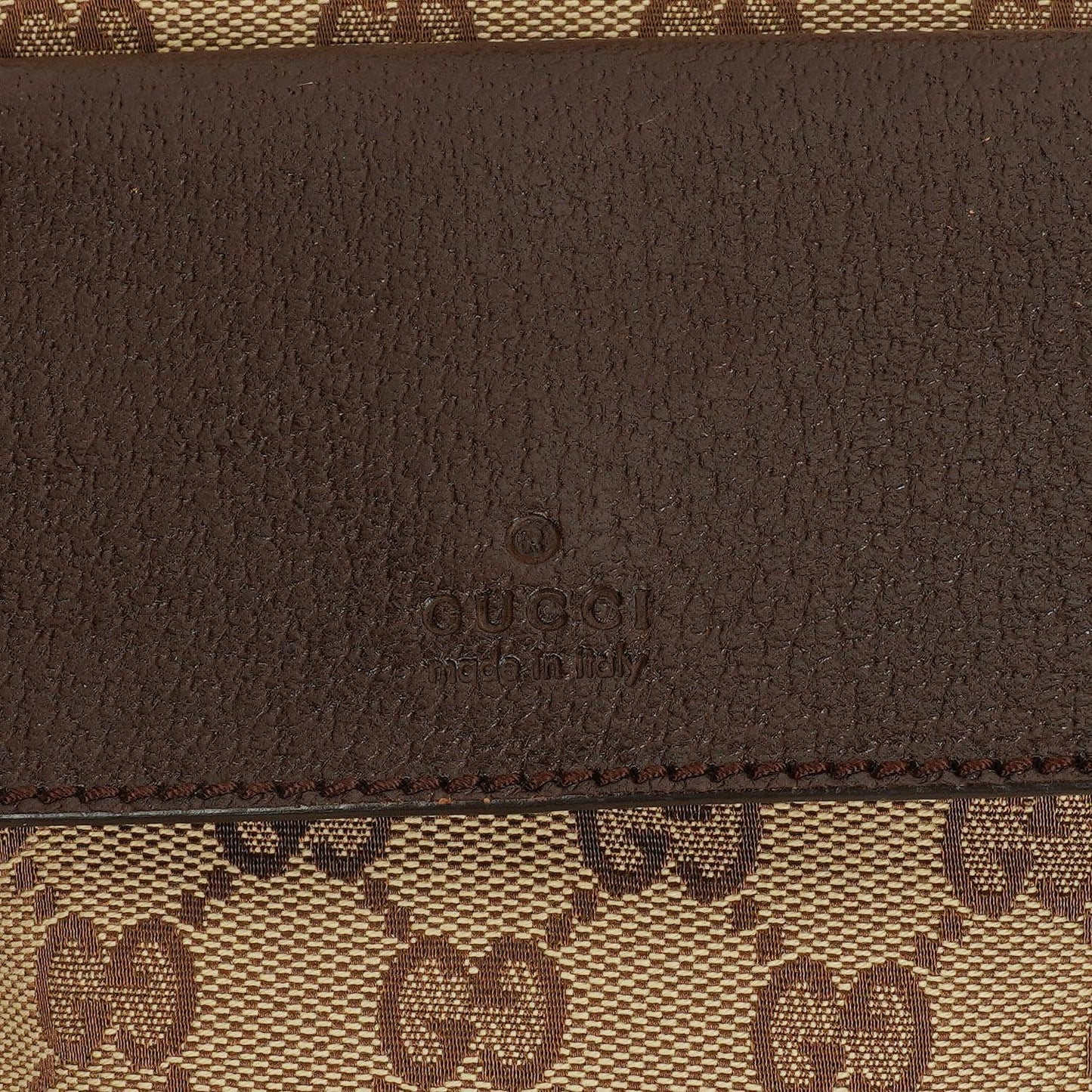 Gucci Web Messenger Tasche aus GG Canvas mit Doppeltasche