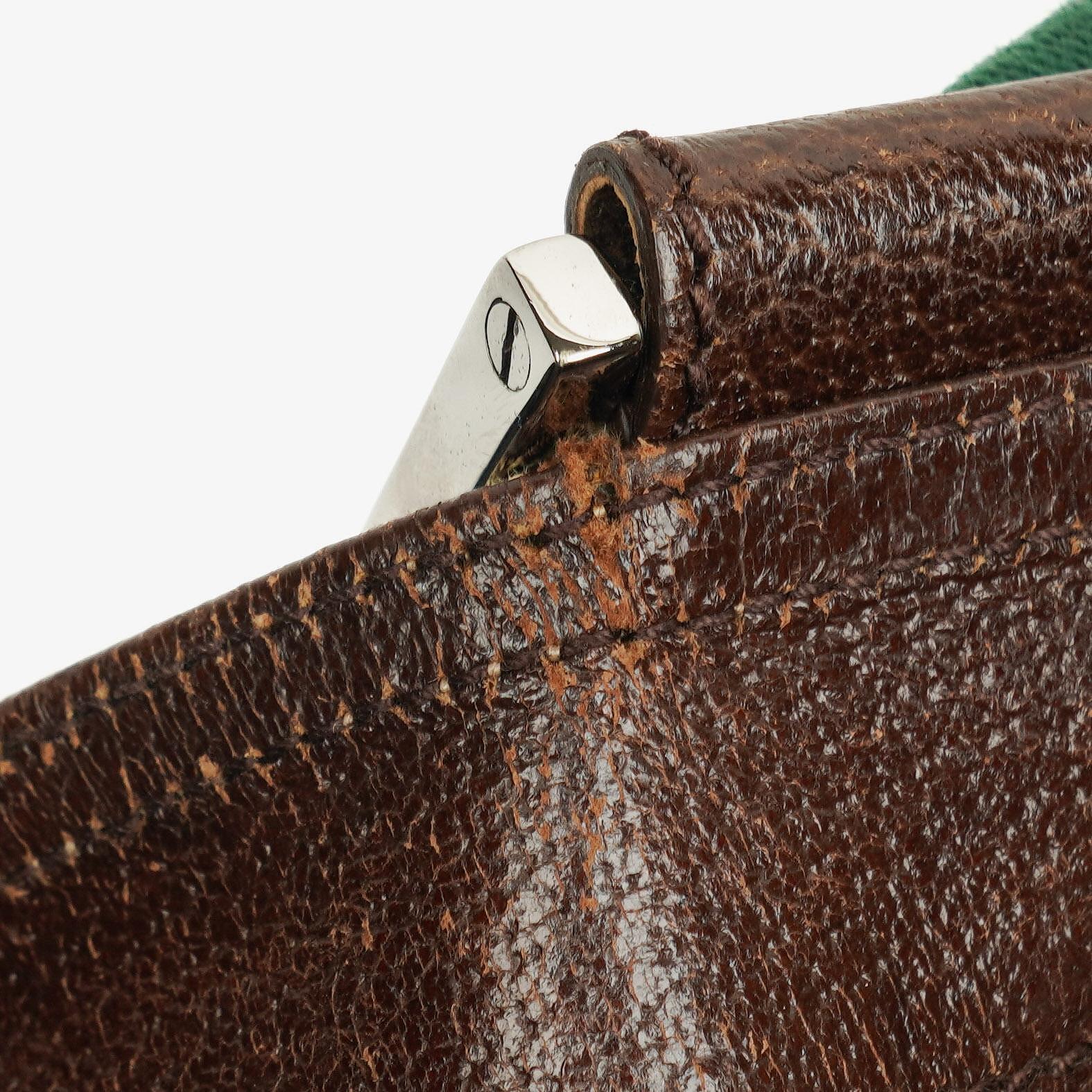 Gucci Web Messenger Tasche aus GG Canvas mit Doppeltasche