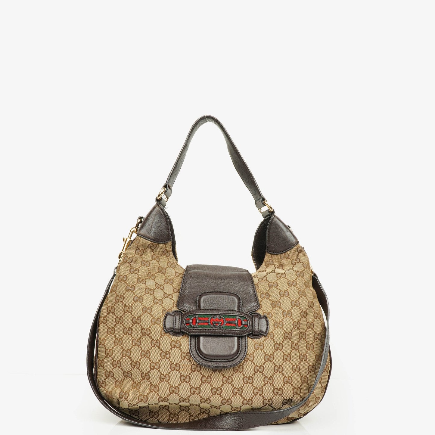 Gucci Dressage Hobo-Tasche aus GG Canvas