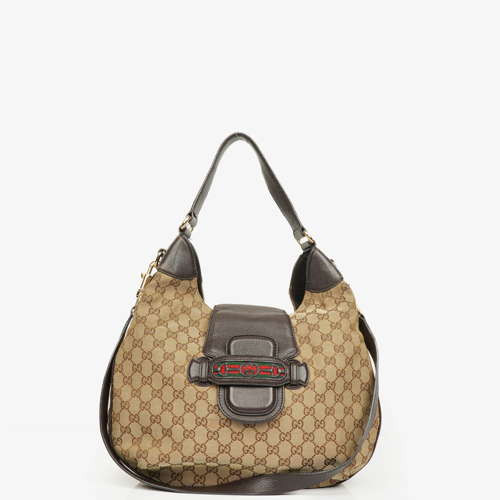 Gucci Dressage Hobo-Tasche aus GG Canvas