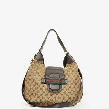 Gucci Dressage Hobo-Tasche aus GG Canvas