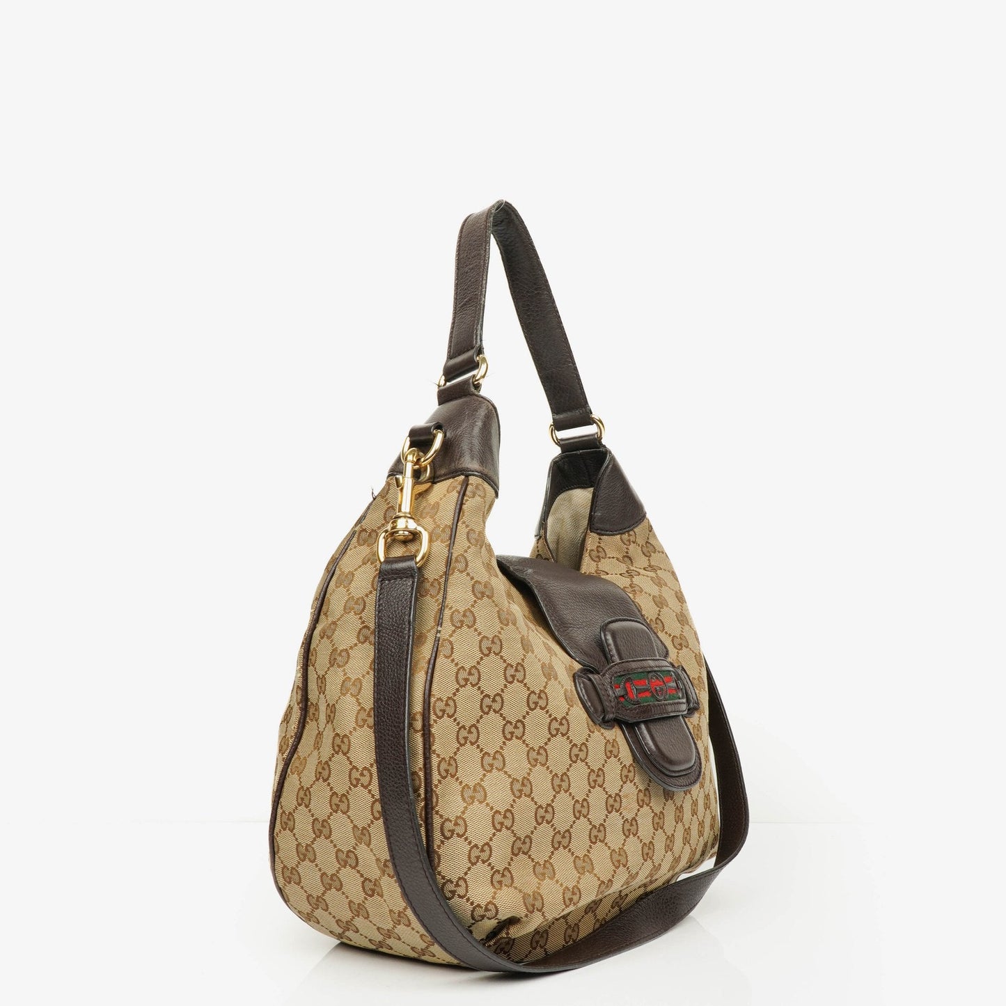 Gucci Dressage Hobo-Tasche aus GG Canvas