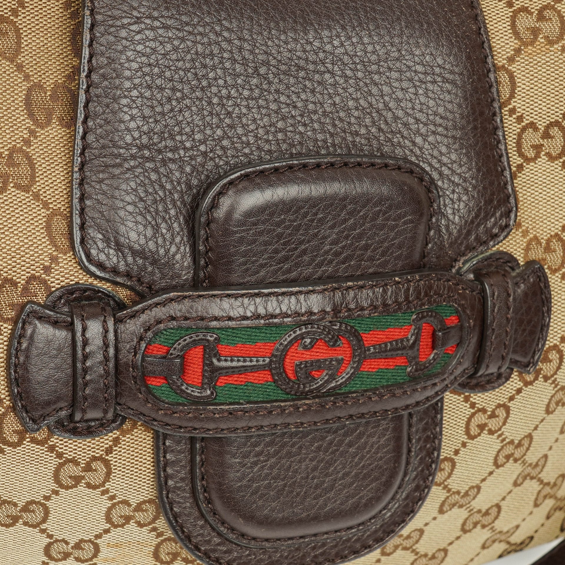 Gucci Dressage Hobo-Tasche aus GG Canvas