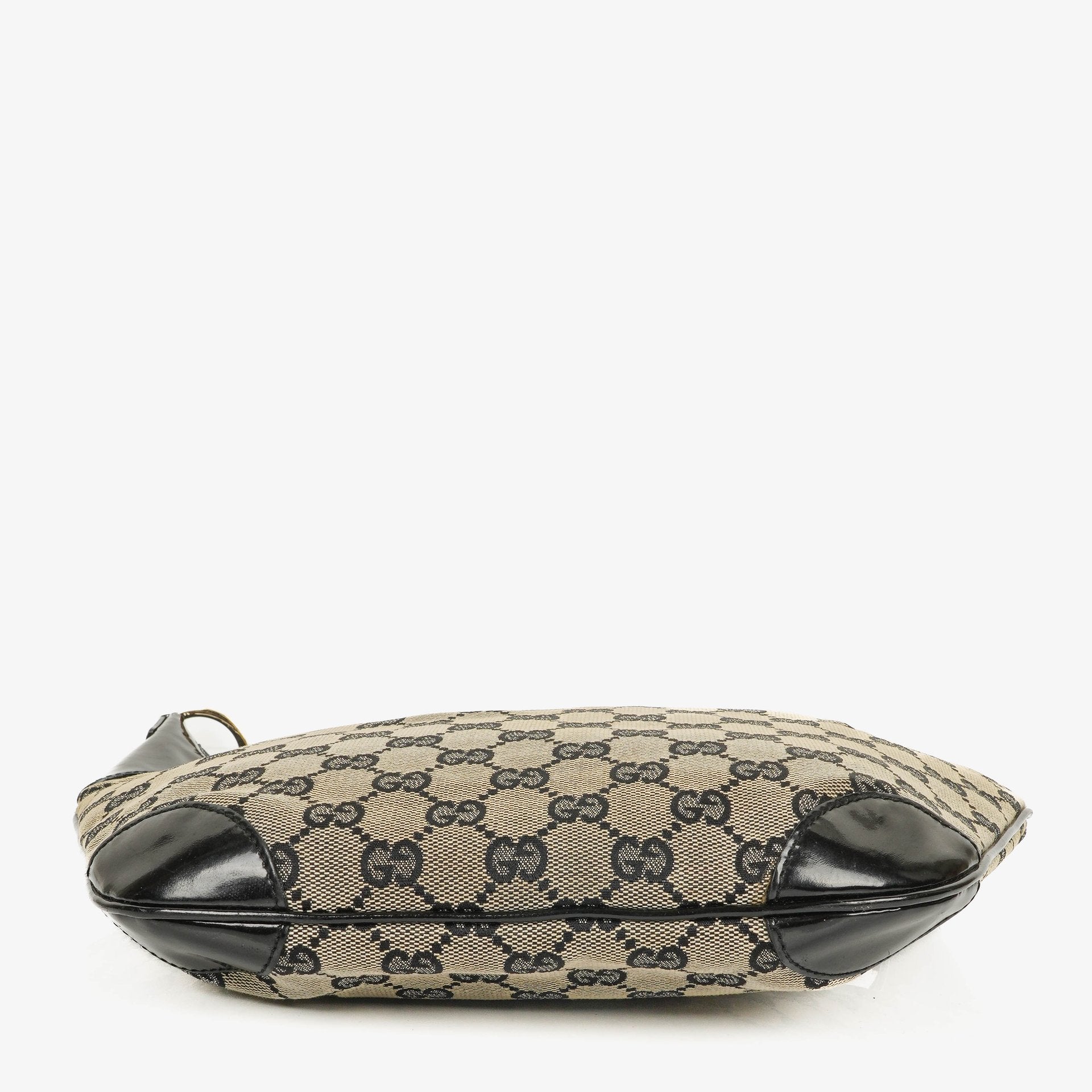 Gucci Hobo Bag aus GG Canvas mit Griff-Ring
