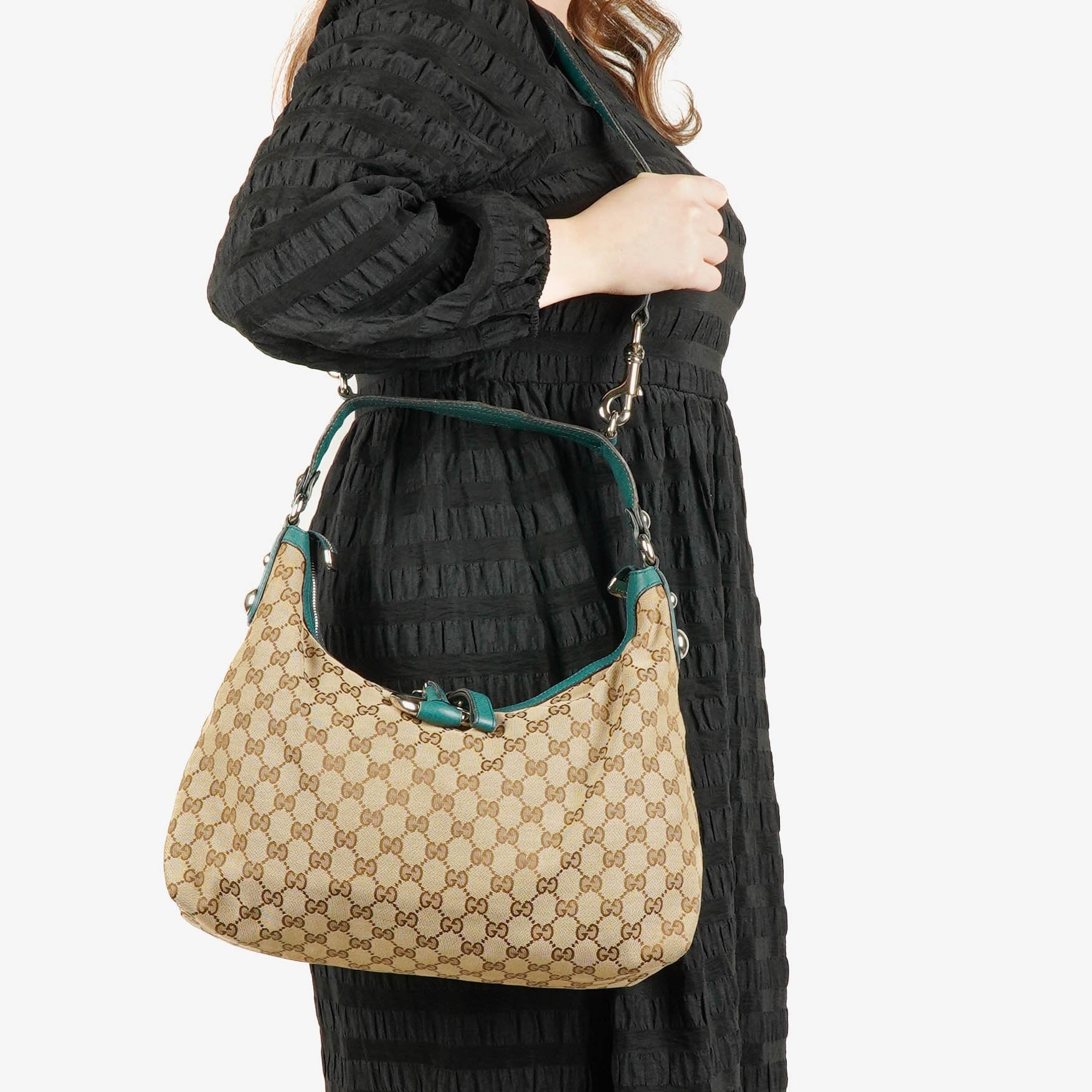 Gucci Icon Bit Tote Tasche aus GG Canvas