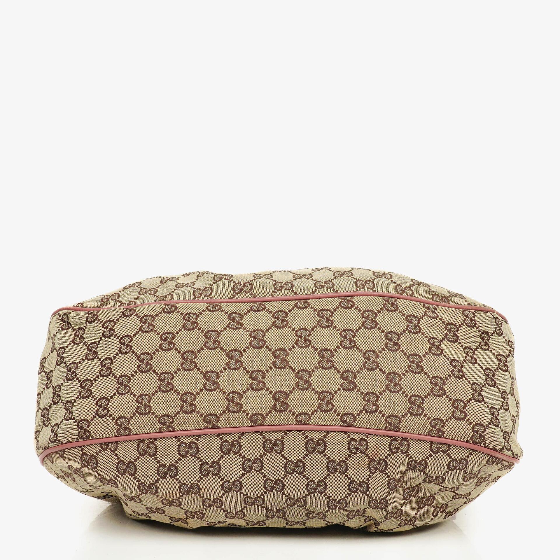 Gucci Sukey Mittelgroße Schulter-Hobo-Tasche aus GG Canvas