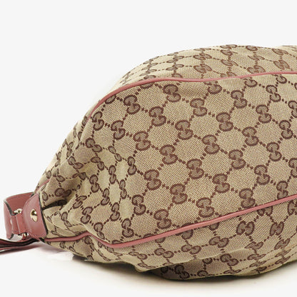 Gucci Sukey Mittelgroße Schulter-Hobo-Tasche aus GG Canvas