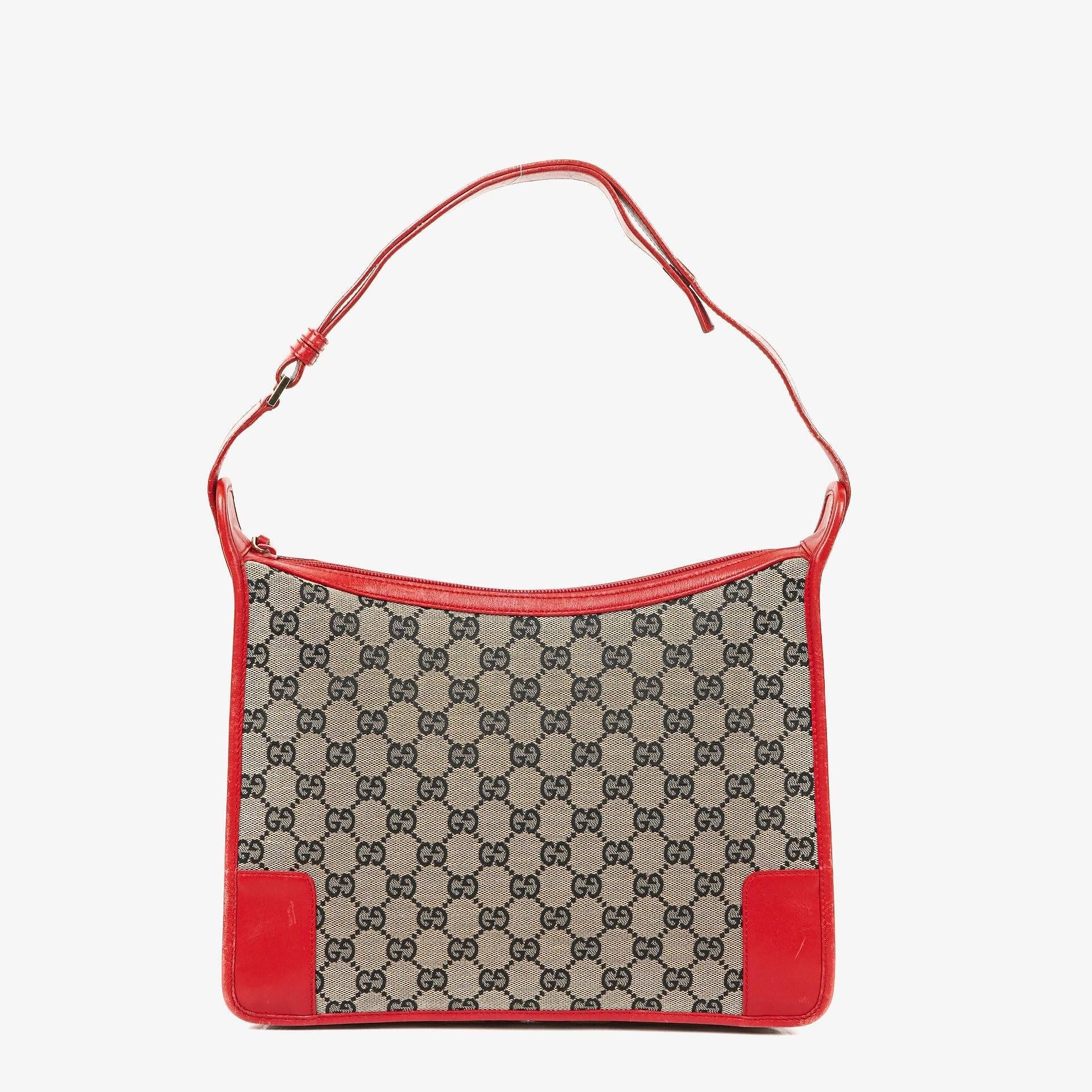 Gucci GG Canvas Schulter-Hobo Tasche