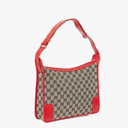 Gucci GG Canvas Schulter-Hobo Tasche