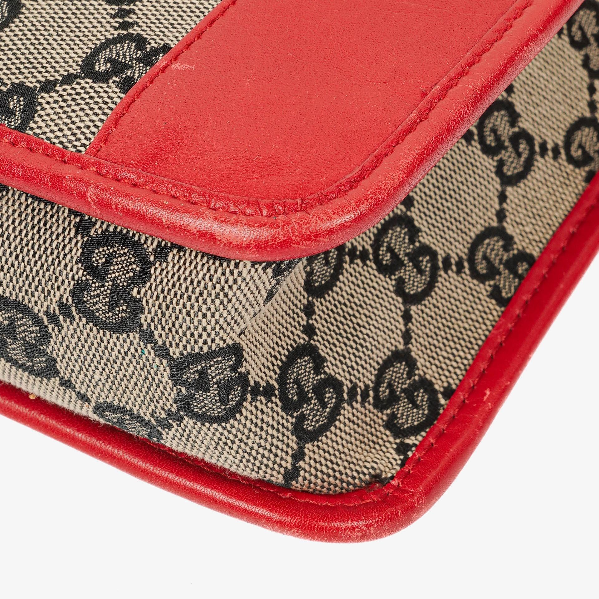 Gucci GG Canvas Schulter-Hobo Tasche