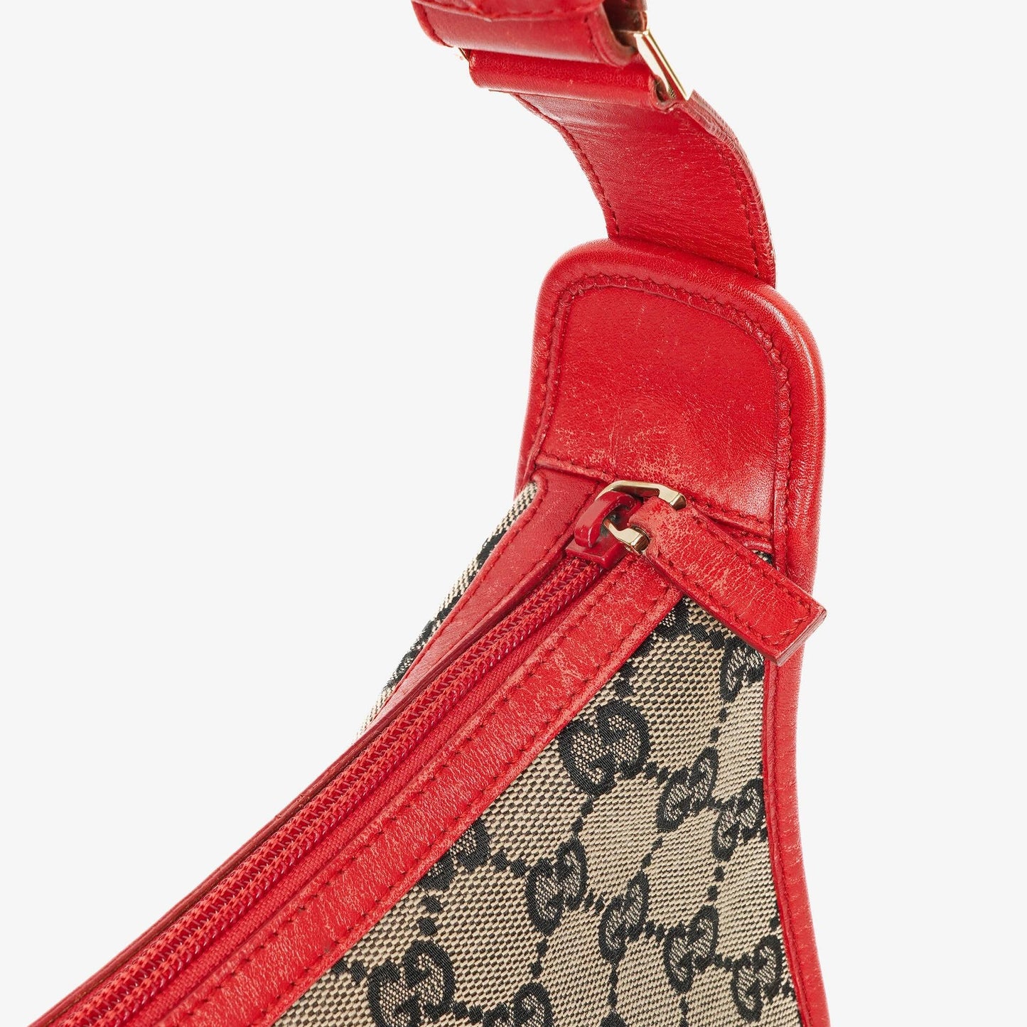 Gucci GG Canvas Schulter-Hobo Tasche