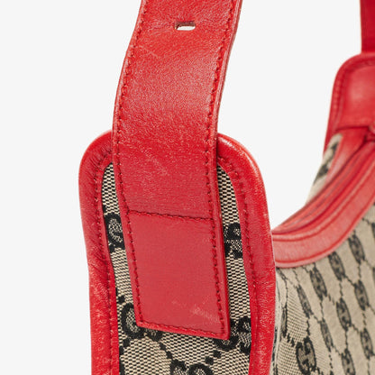 Gucci GG Canvas Schulter-Hobo Tasche