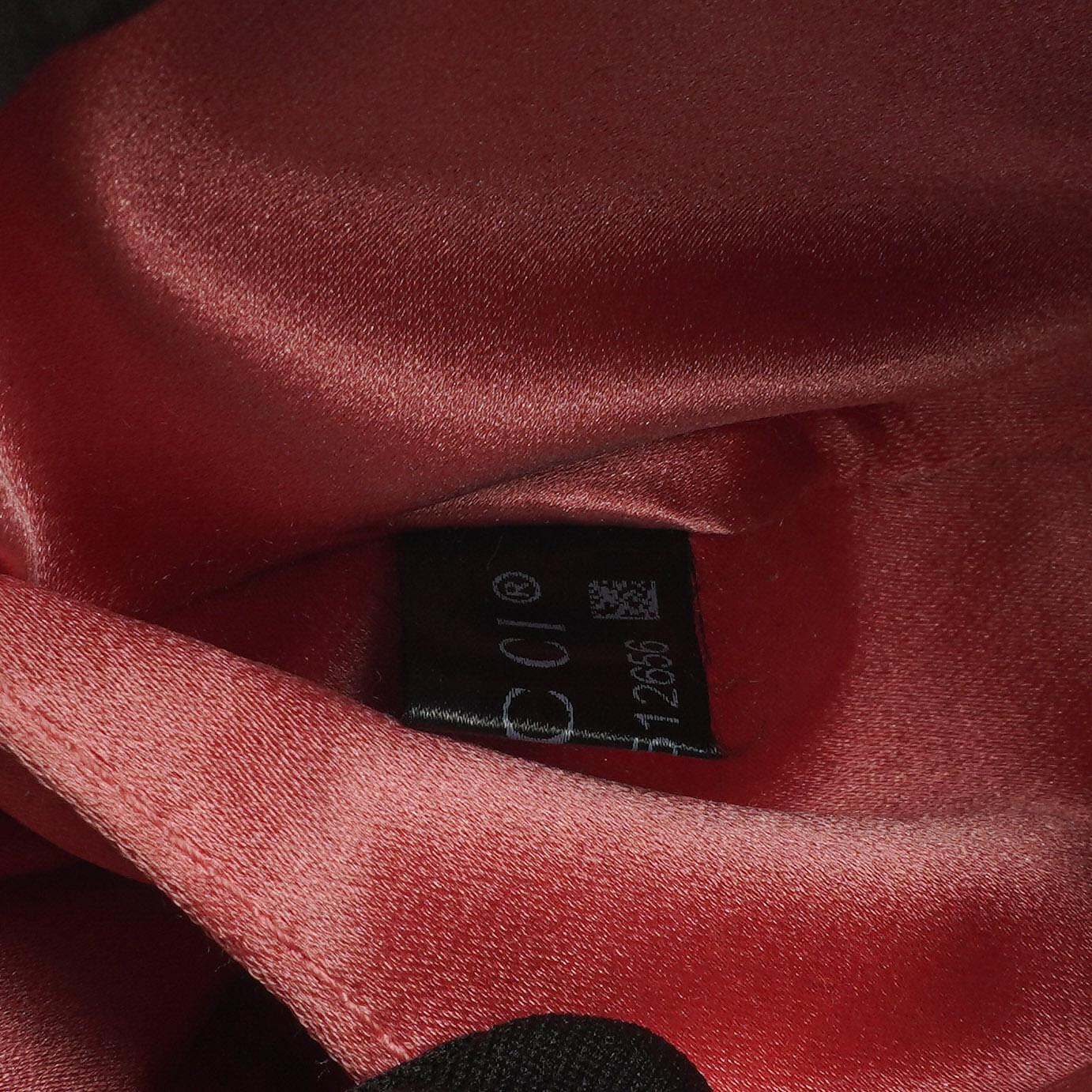 Gucci GG Marmont Matelasse Kobaltblau Samt Gürteltasche 85 34