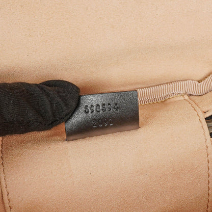 Gucci GG Marmont runder schwarzer Rucksack