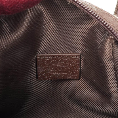 Gucci GG Monogram Beige und Braun Balthus Kleine Kosmetiktasche