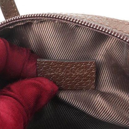 Gucci GG Monogram Beige und Braun Balthus Kleine Kosmetiktasche