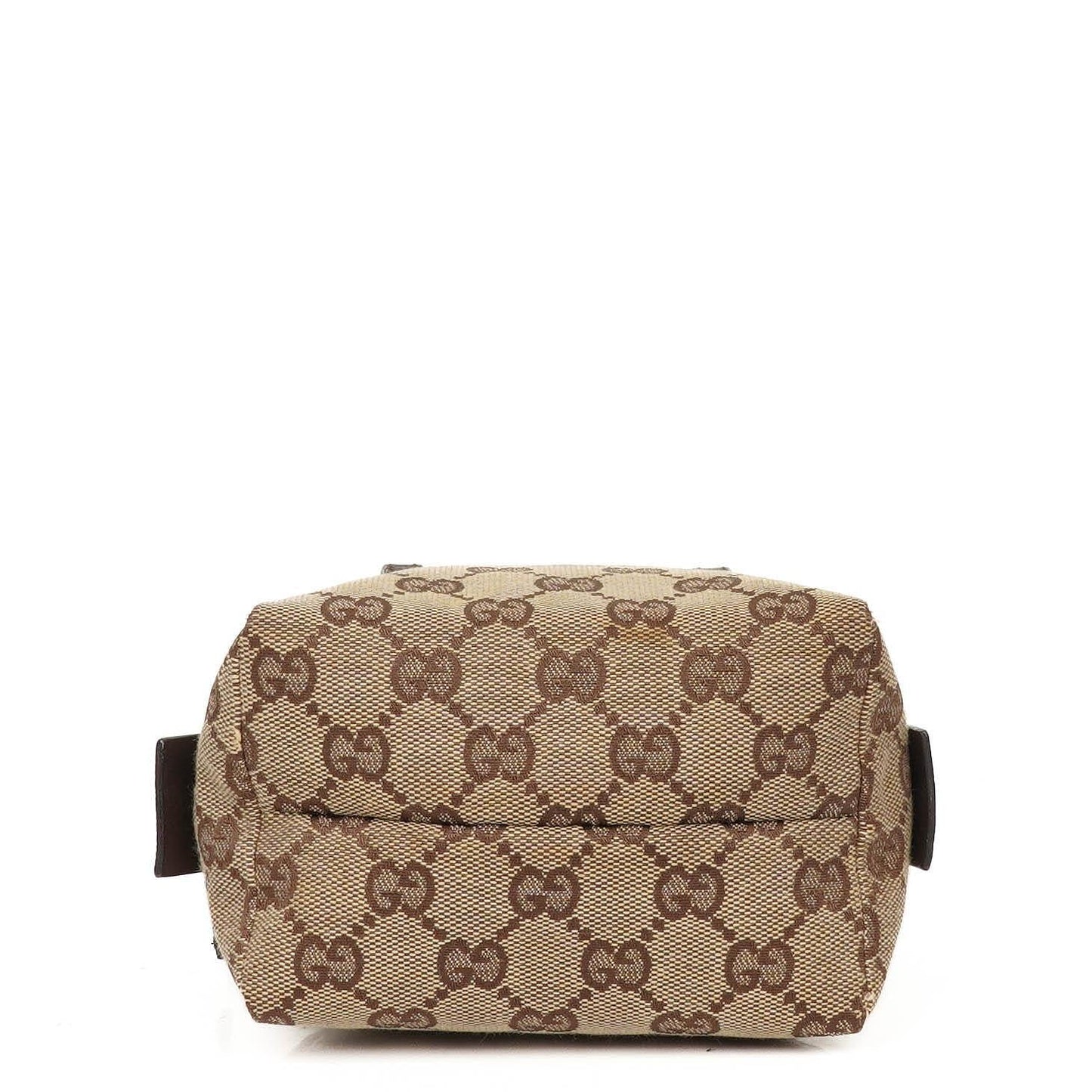 Gucci GG Monogram Beige und Braun Balthus Kleine Kosmetiktasche