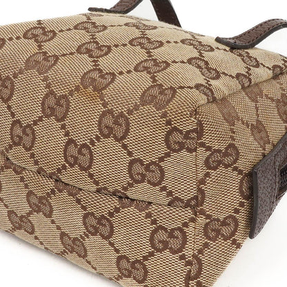 Gucci GG Monogram Beige und Braun Balthus Kleine Kosmetiktasche