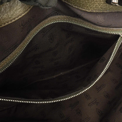 Gucci GG Monogram Canvas Top-Handle-Tasche in Beige mit Bambusgriff