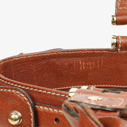 Gucci GG Monogram Canvas Handtasche in Beige/Braun