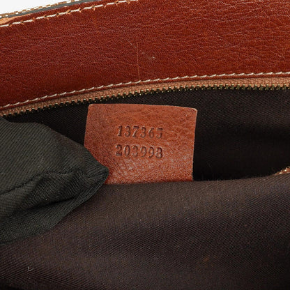 Gucci GG Monogram Canvas Handtasche in Beige/Braun