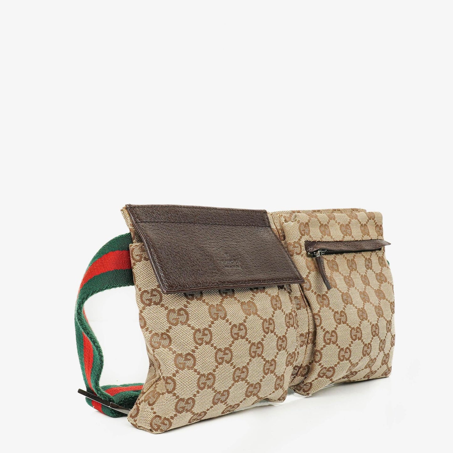 Gucci GG Monogram Canvas Gürteltasche