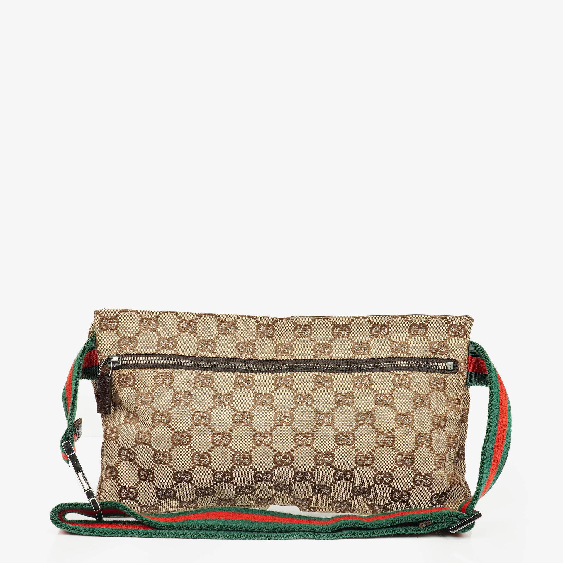Gucci GG Monogram Canvas Gürteltasche