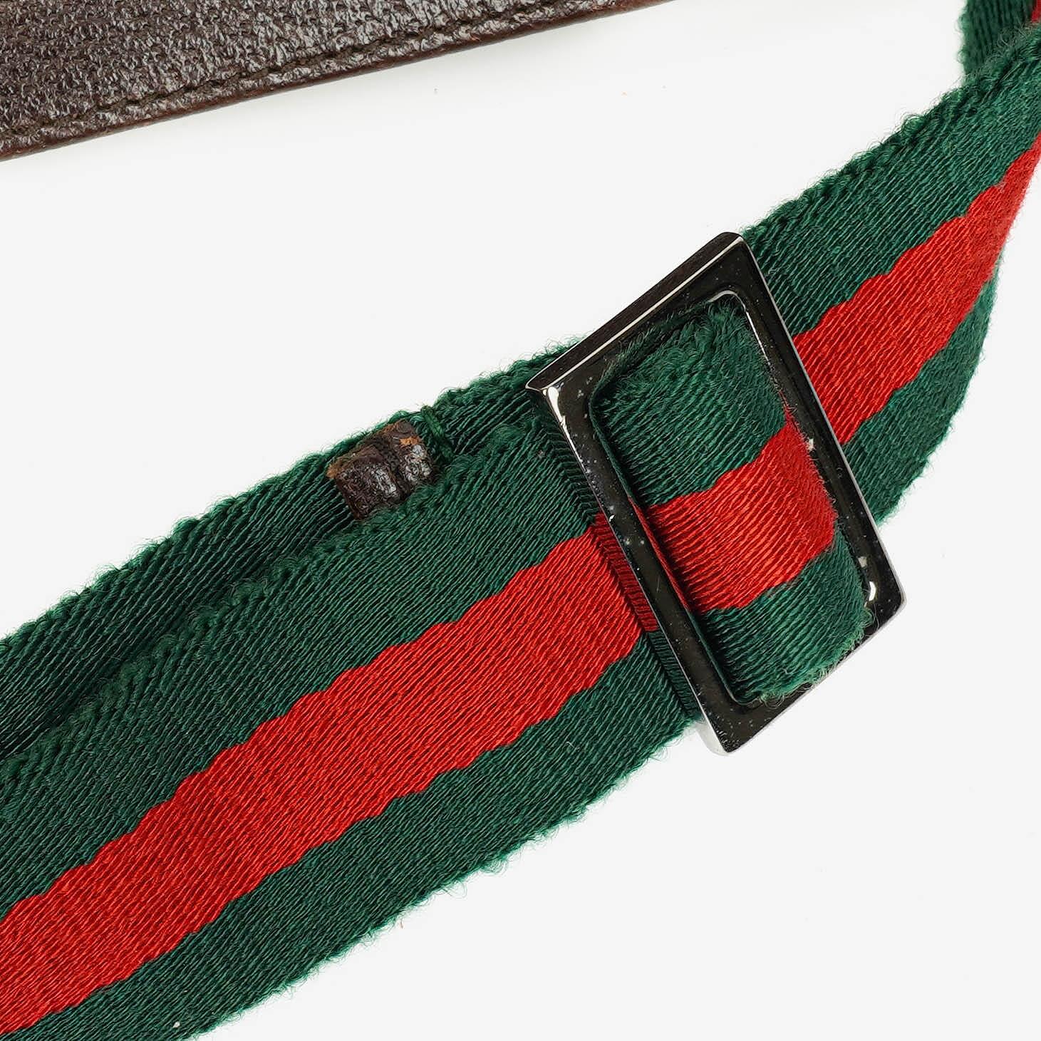 Gucci GG Monogram Canvas Gürteltasche
