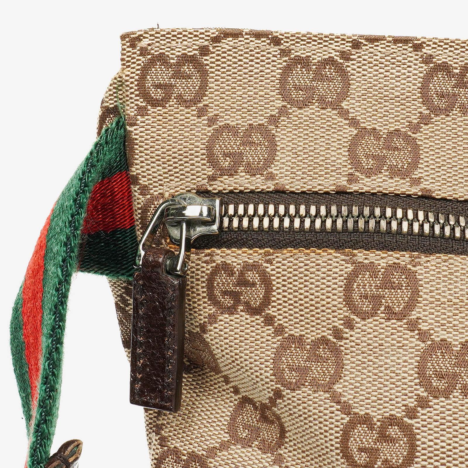 Gucci GG Monogram Canvas Gürteltasche