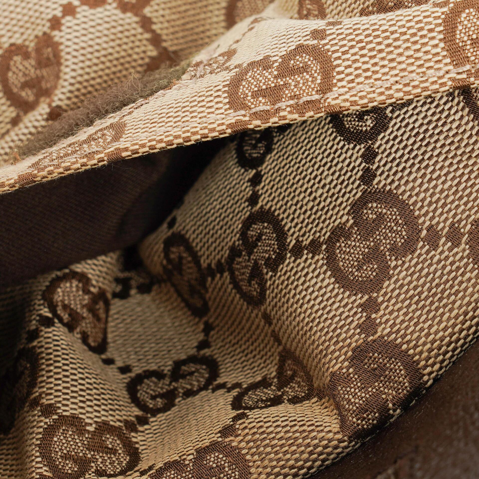 Gucci GG Monogram Canvas Gürteltasche