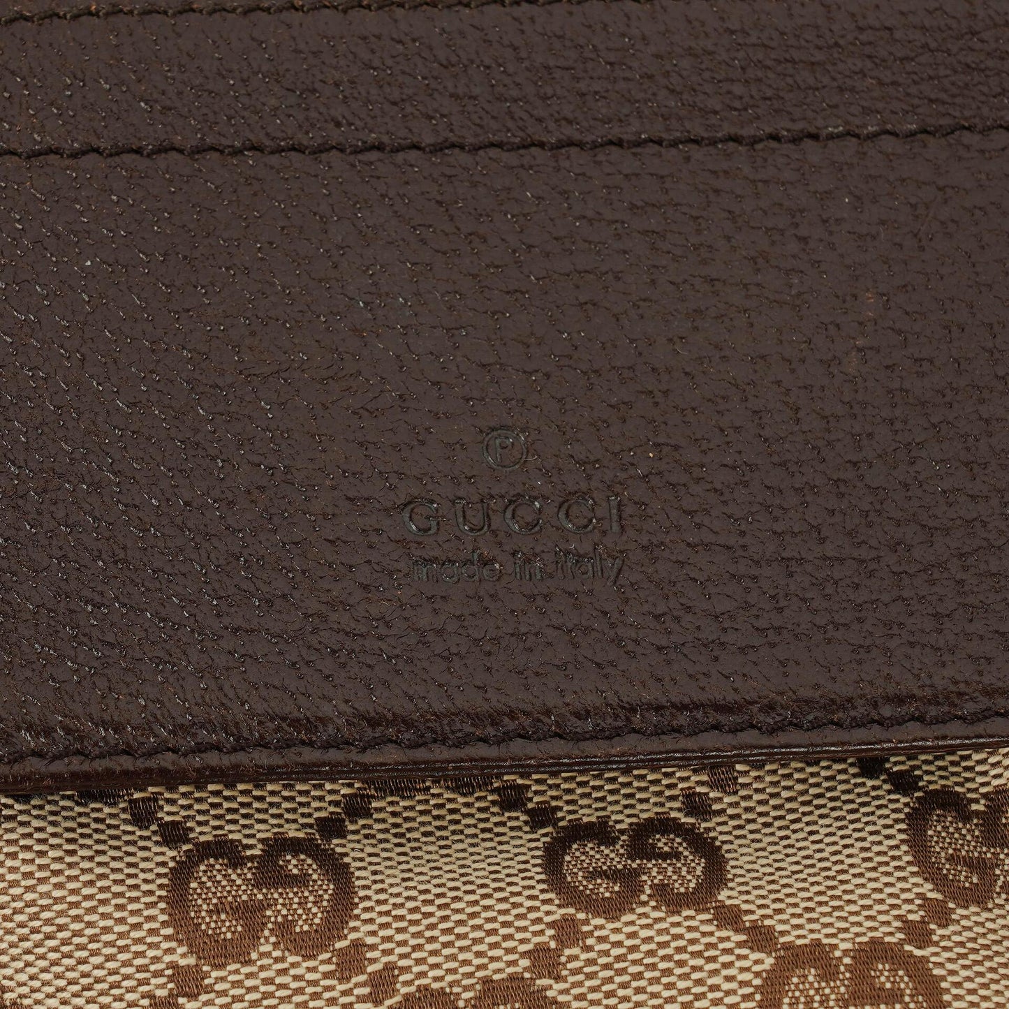 Gucci GG Monogram Canvas Gürteltasche