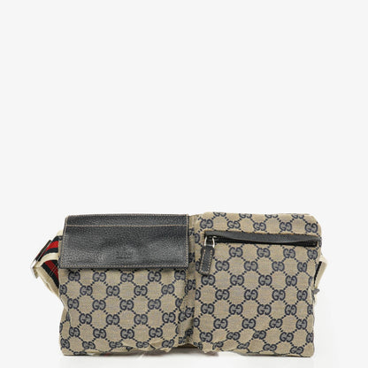 Gucci GG Monogram Canvas Gürteltasche