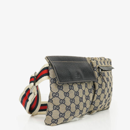 Gucci GG Monogram Canvas Gürteltasche
