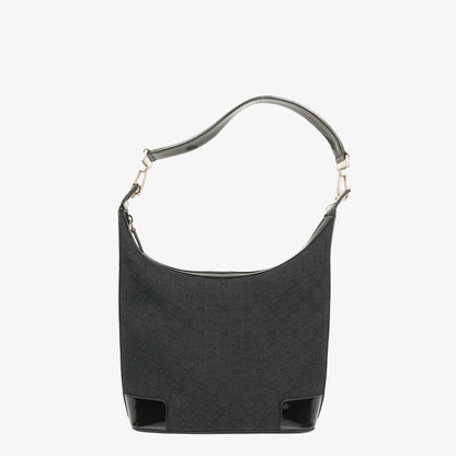 Gucci GG Hobo-Schultertasche in Navy