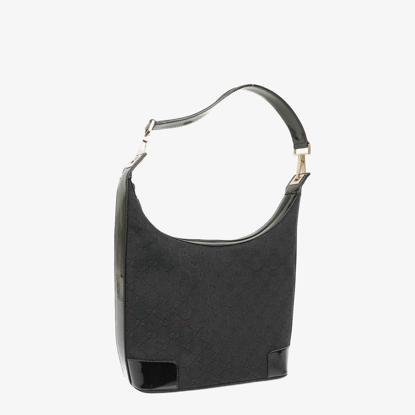 Gucci GG Hobo-Schultertasche in Navy