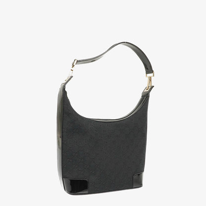 Gucci GG Hobo-Schultertasche in Navy