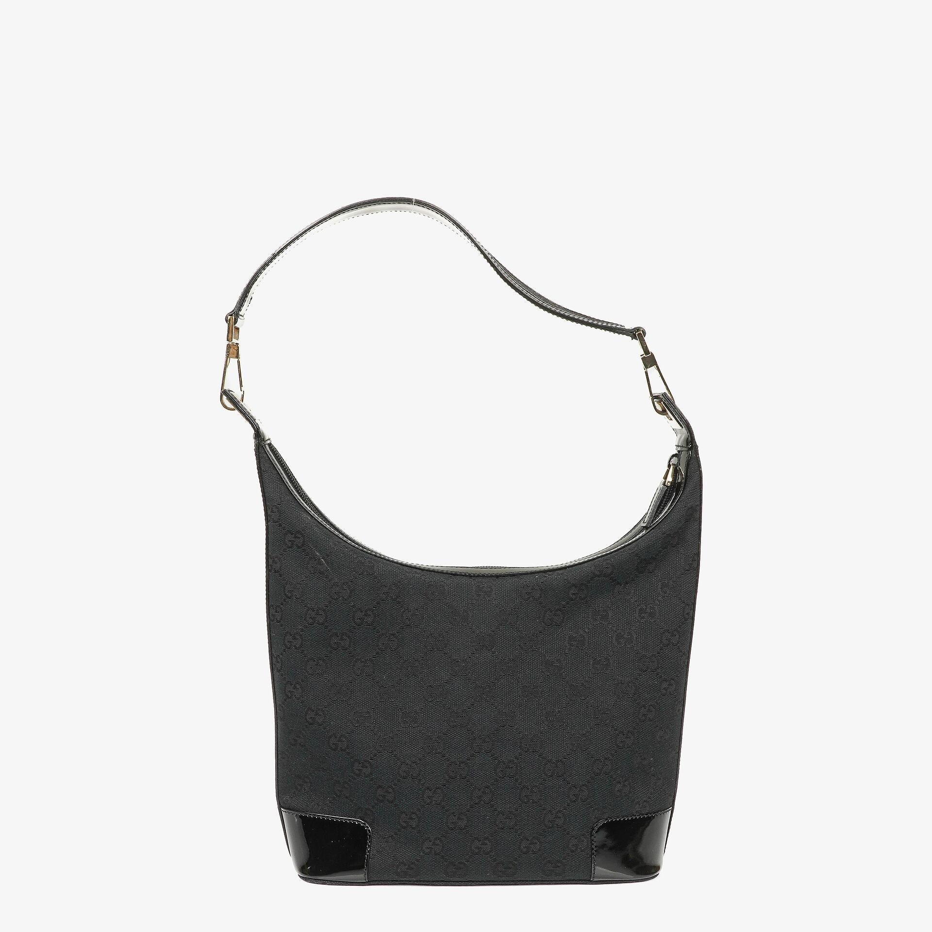 Gucci GG Hobo-Schultertasche in Navy