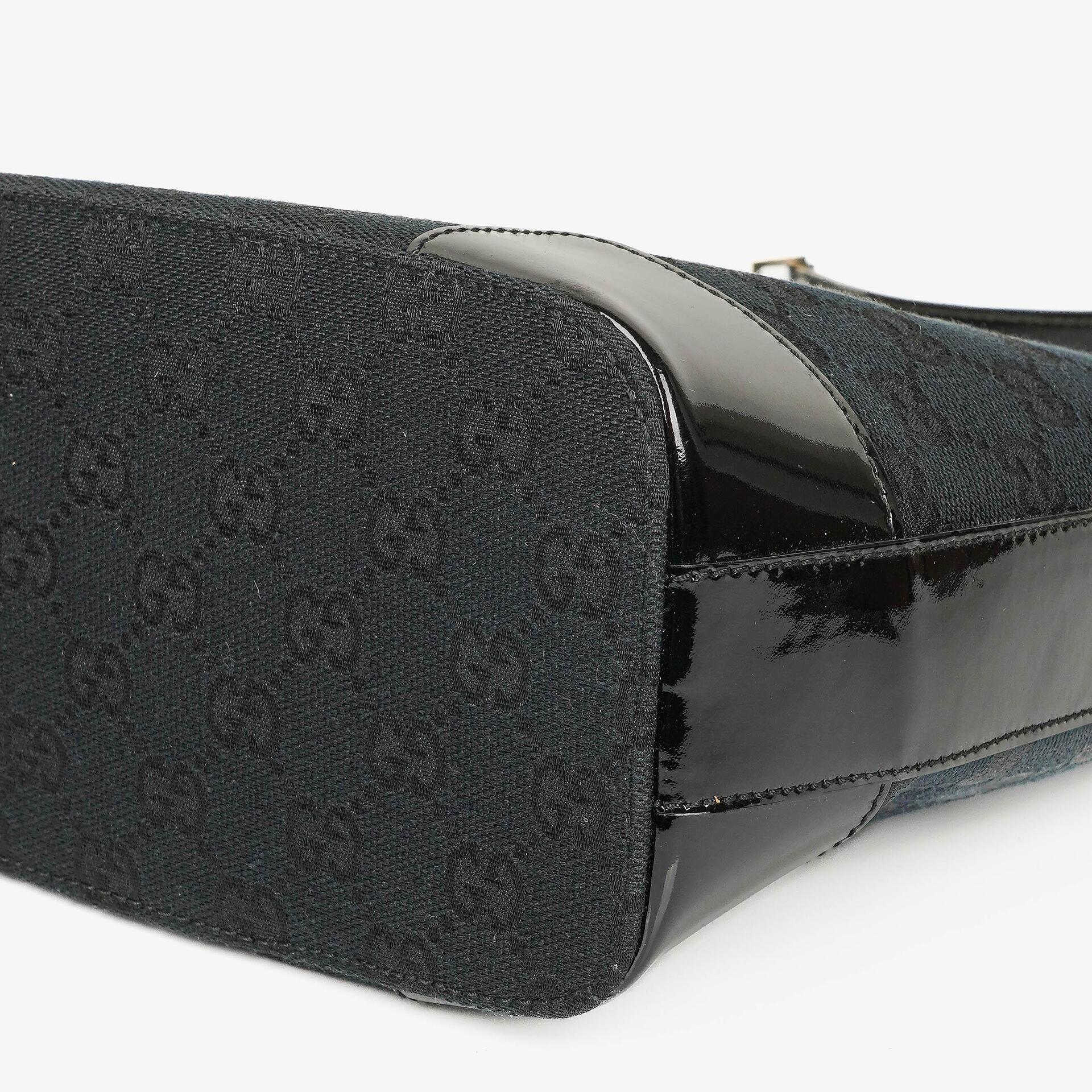 Gucci GG Hobo-Schultertasche in Navy