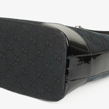 Gucci GG Hobo-Schultertasche in Navy